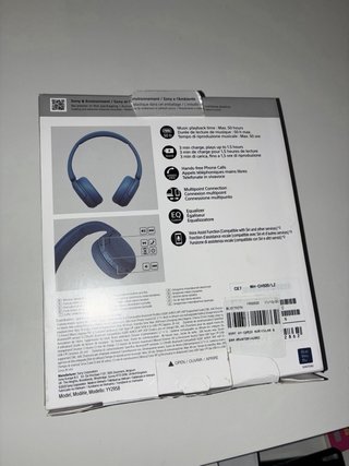 Cascos Inalámbricos Sony WH-CH520 Azul