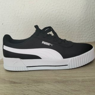 Zapatillas Puma Mujer Negras Blancas Nuevas