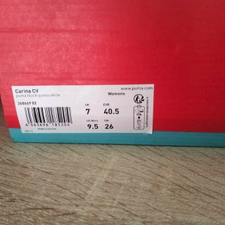 Zapatillas Puma Mujer Negras Blancas Nuevas