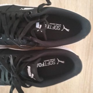 Zapatillas Puma Mujer Negras Blancas Nuevas