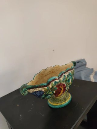 Conjunto Jarrones de cerámica multicolores