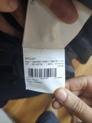 Gabardina Burberry London Negra