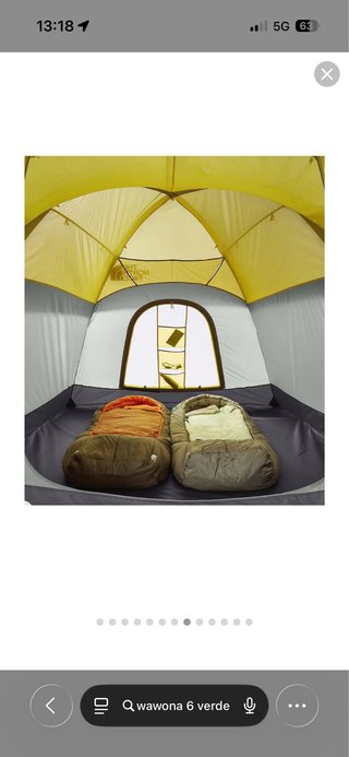 Tienda The North Face Wawona 6 Verde