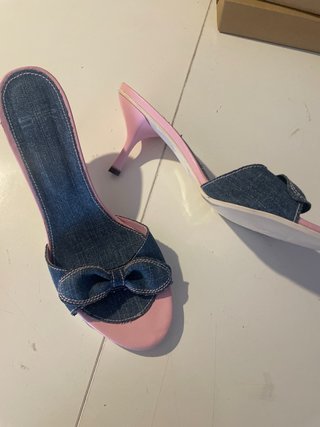 4 Pares Sandalias Tacón Talla 39