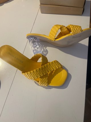 4 Pares Sandalias Tacón Talla 39