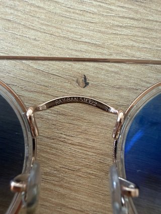 Gafas de sol Ray-Ban Doradas y Azules