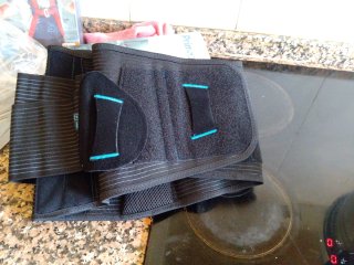 Faja Lumbosacra Semirrígida Negra