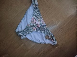 Braga bikini estampado tropical