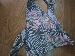 Braga bikini estampado tropical