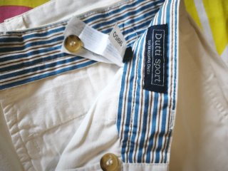 Pantalón Massimo Dutti Blanco Mujer