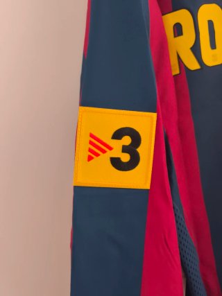Camiseta FC Barcelona Ronaldinho 10 Manga Larga M