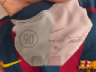 Camiseta FC Barcelona Ronaldinho 10 Manga Larga M