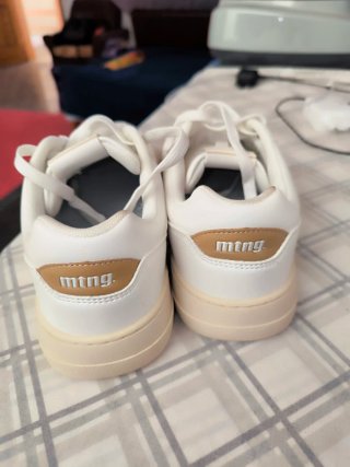 Zapatillas Mustang Talla 41 Blancas