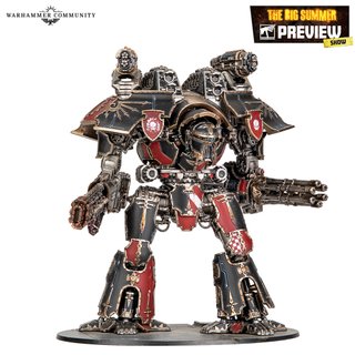 Warhammer 40k Titan Volkite Destructor y Blaster