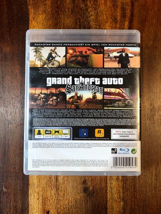 Grand Theft Auto san andreas ps3
