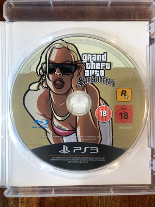 Grand Theft Auto san andreas ps3