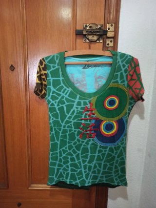 Camiseta Desigual Mujer Talla XL