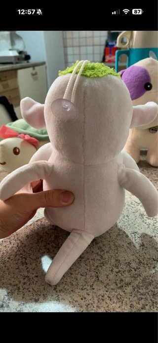 2 Pupazzi Peluche Vecchi
