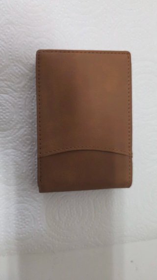 Cartera Tarjetero Marrón