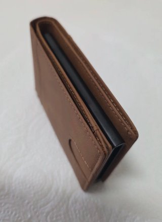 Cartera Tarjetero Marrón