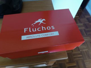 Zapatos Fluchos de cuero marrón