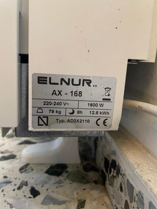 Elnur Acumuladores 1600, 1600w y800w 130€ los 3