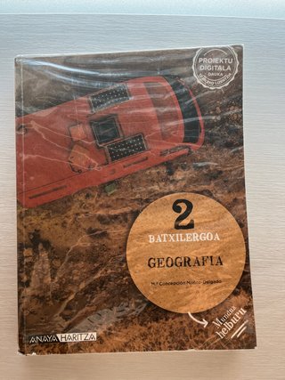 Geografia, 2 Batxilergoa, Mundua Helburu