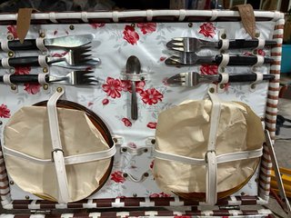Cesta picnic vintage