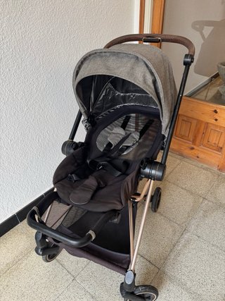 Carrito Cybex Mios + Cuco Bebé + Burbujas lluvia