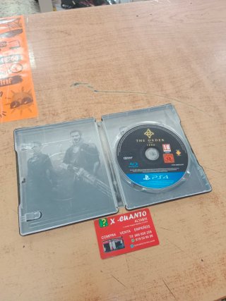 JUEGO PS4 THE ORDER 1886 STEELBOOK