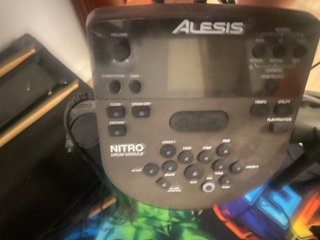 Batería Electrónica + Ampli y Cascos