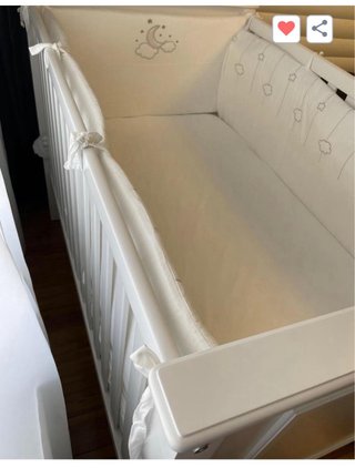 Cuna madera maciza infantil