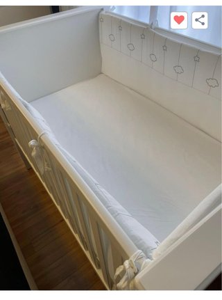 Cuna madera maciza infantil