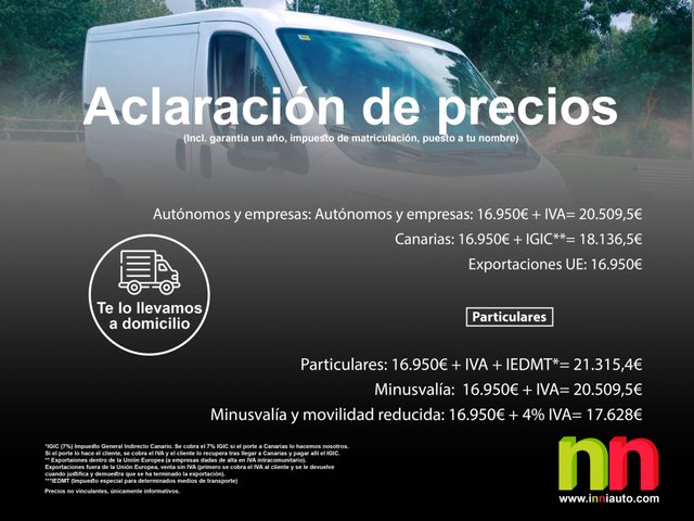 Fiat FIAT Ducato L1H1 FG30 2.0Mjet 115cv + NAVI 2.0Mjet 115cv