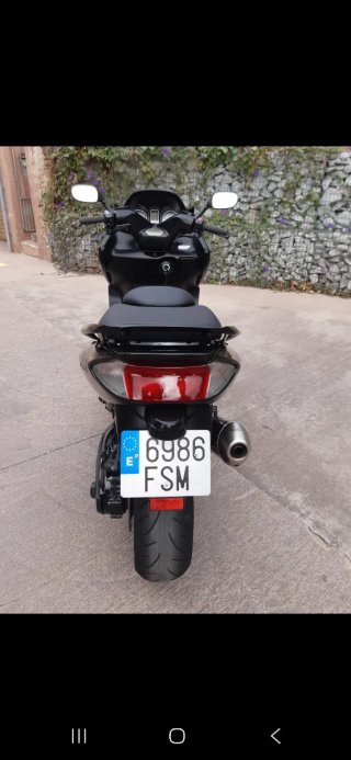 Yamaha TMAX t max 500, 2007, Negra  Abs