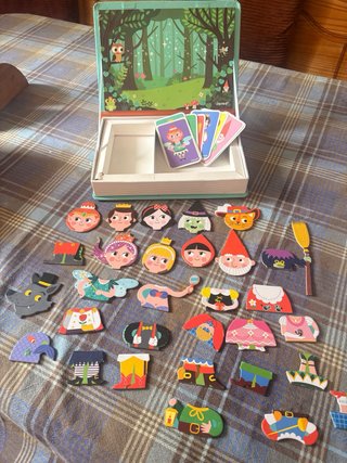 Libro Magnetico Janod Storie di Fate 3-8 anni