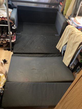 Sofá Cama Ikea SOLSTA 2 Plazas Gris