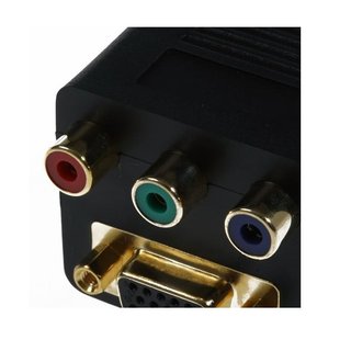 Lote de 12 Cables Adaptadores VGA M a VGA+3 RCA H