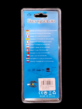 Lote de 12 Cables Adaptadores VGA M a VGA+3 RCA H