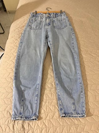 Pantalones vaqueros Zara tiro alto