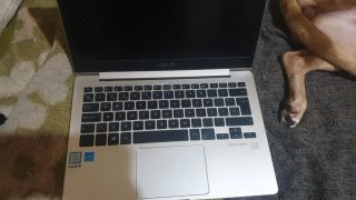 Portátil Asus Plata y Negro con su cargador ( pre