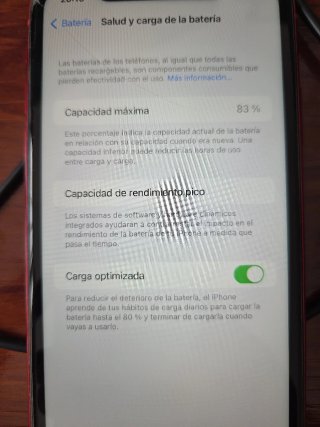 iPhone 11 Rojo 128GB con caja - leer descripción