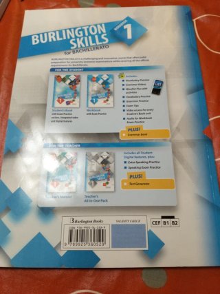 Libro  y cuaderno de inglés