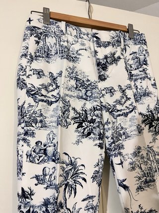 Pantalón ZARA Toile de Jouy