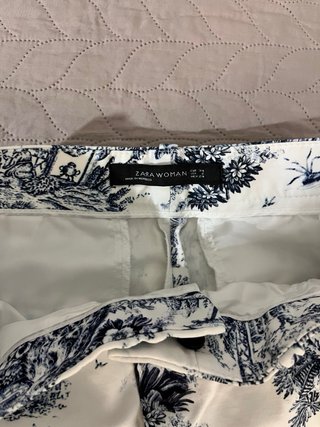 Pantalón ZARA Toile de Jouy