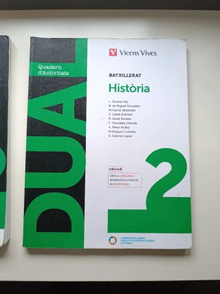 Libro Historia Bachillerato Vicens Vives