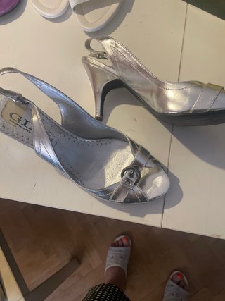 4 Sandalias Tacón Talla 39