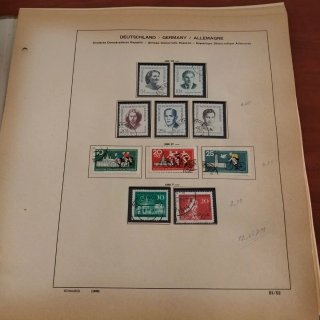 Album francobolli Germania Democratica DDR