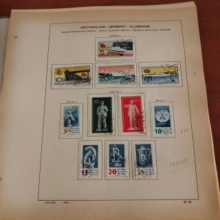 Album francobolli Germania Democratica DDR