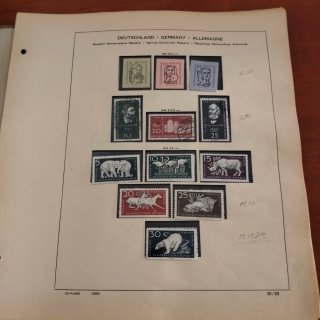 Album francobolli Germania Democratica DDR